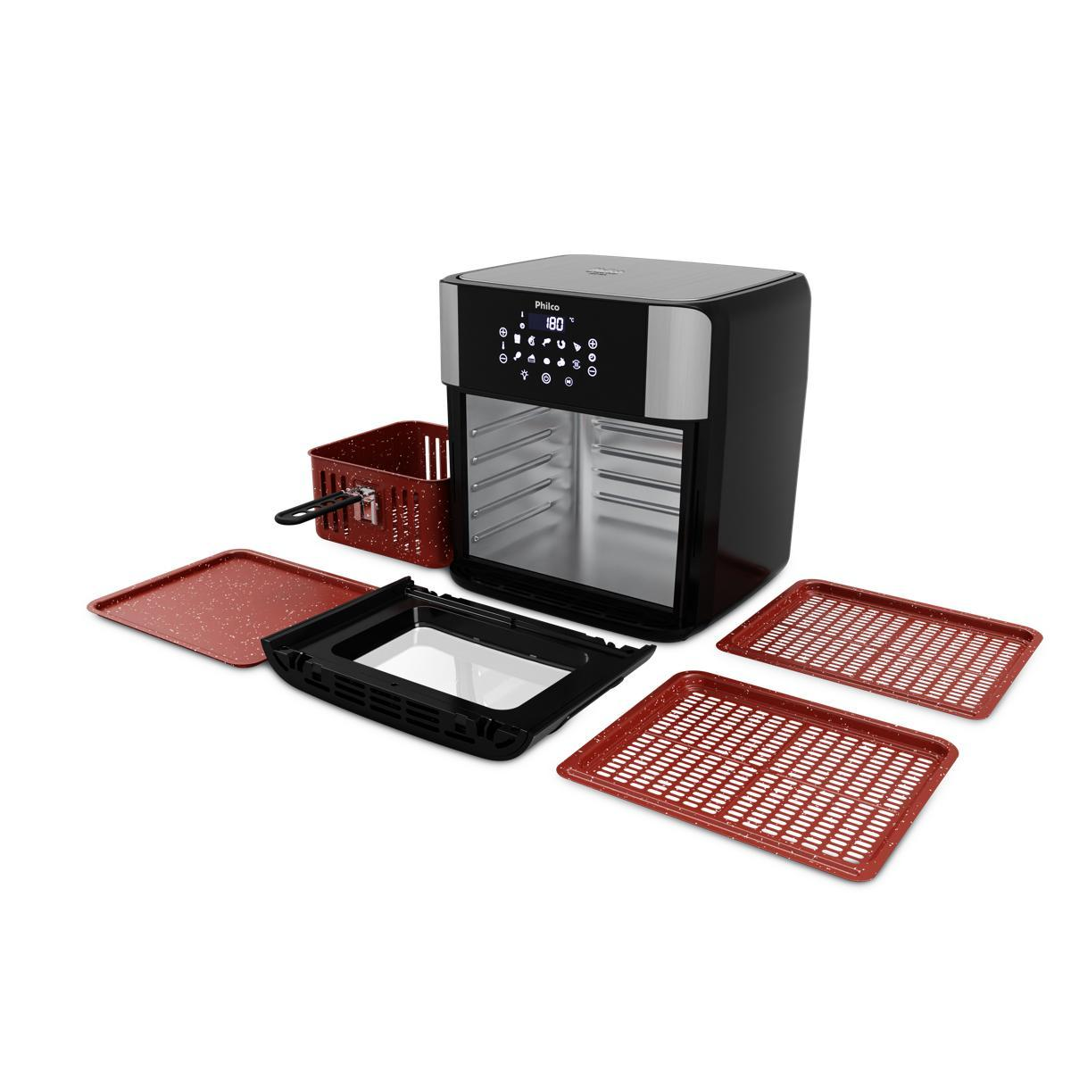 Air Fryer Philco 16L 4 em 1 Painel Digital PAF16A