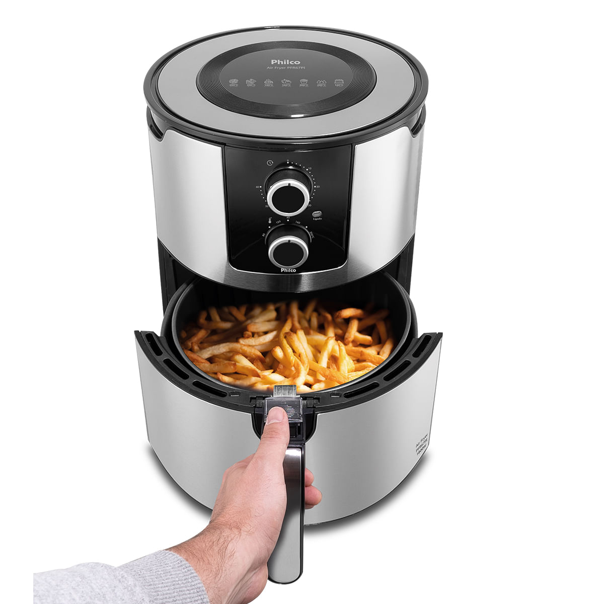 Air Fryer Philco PFR67PI Antiaderente 6L 1800W