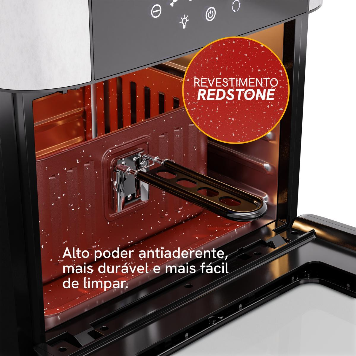 Air Fryer Kitchen Art 16L 4 em 1 com Espeto Rotisserie KAF16A