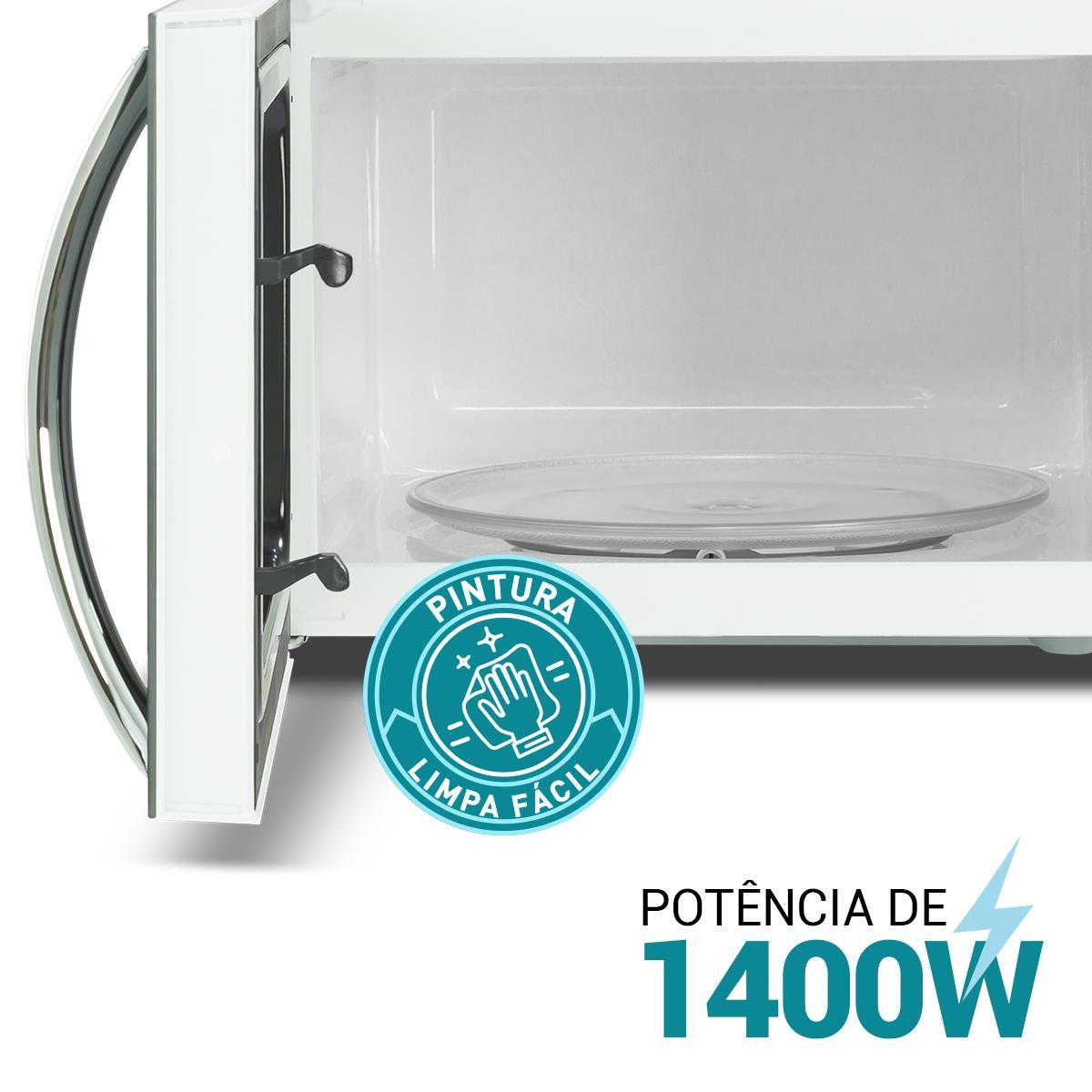 Micro-ondas 33L Philco Limpa Fácil PMO38E 1400W