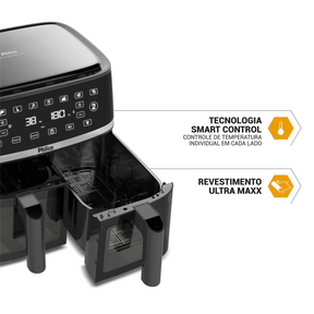 Air Fryer Philco 10L Cesto Duplo 2000W PAF10A