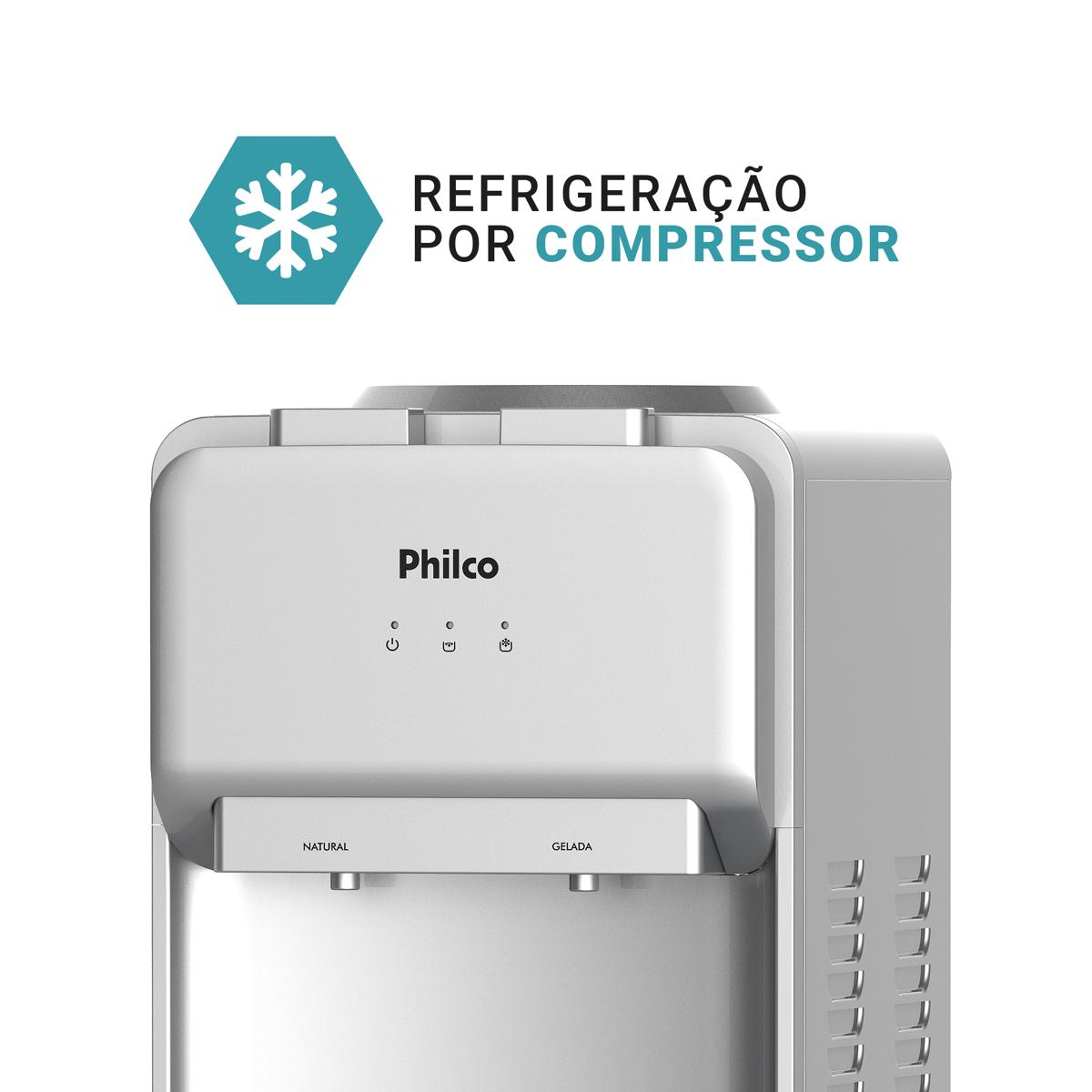 Bebedouro Philco 20 Litros PBEE18 Água Natural e Gelada