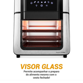 Air Fryer Oven Philco 15L Painel Digital PAF15A